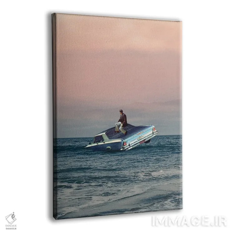 تابلو دکوراتیو "گرت تنها" اثر فرانک موس - نمای پرسپکتیو محصول