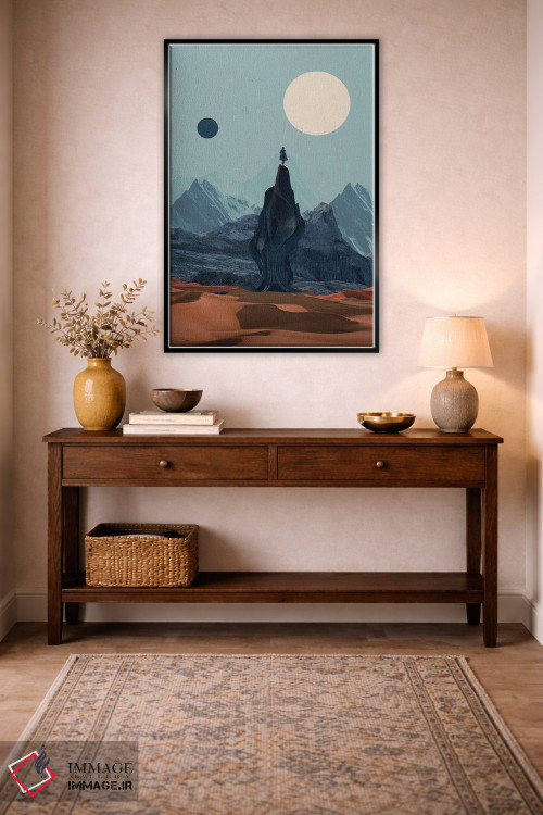 تابلو دکوراتیو "رویای بازگشتت را می بینم" اثر فرانک موس - D4B