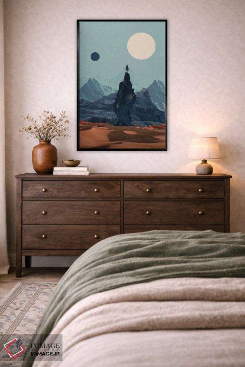 تابلو دکوراتیو "رویای بازگشتت را می بینم" اثر فرانک موس - D5B