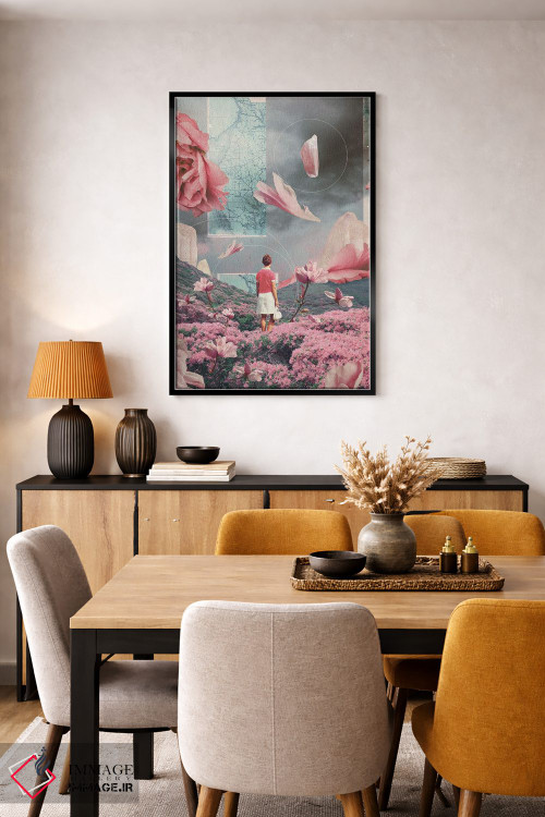 تابلو دکوراتیو "در تلاش برای پذیرش فاصله" اثر فرانک موس - D5B