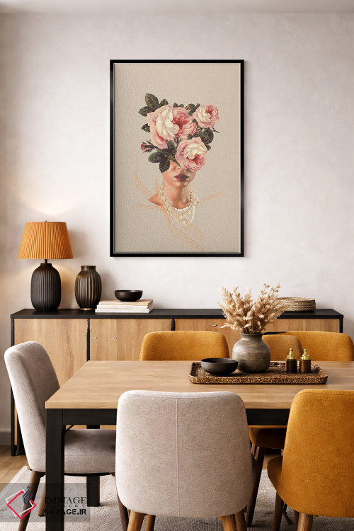 تابلو دکوراتیو "مروارید شگفت انگیز" اثر فرانک موس - D6B