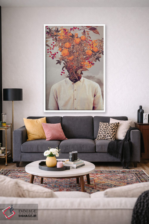 تابلو دکوراتیو "درخشان شکوفا شو" اثر فرانک موس - D1W