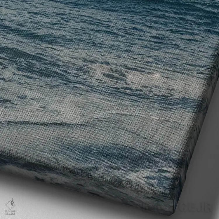 تابلو دکوراتیو "گرت تنها" اثر فرانک موس - نمای نزدیک بافت بوم