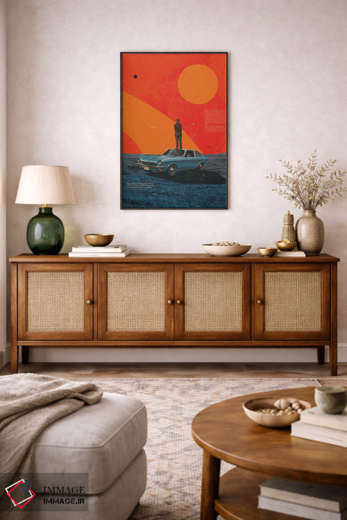 تابلو دکوراتیو "شکست به عنوان یک گزینه" اثر فرانک موس - D3B