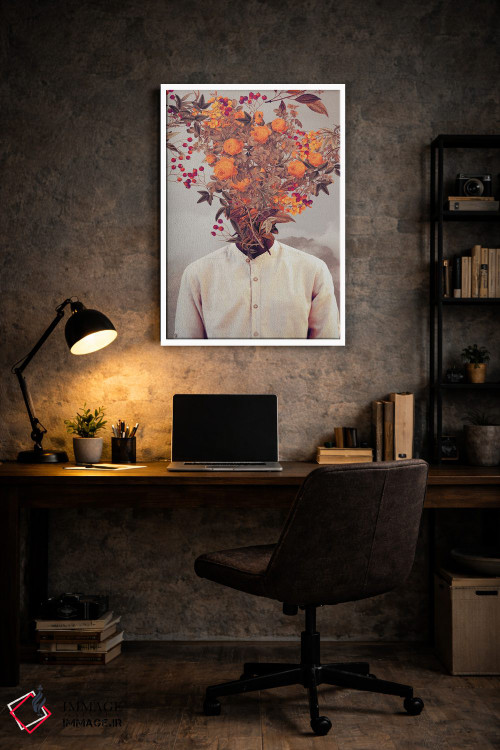 تابلو دکوراتیو "درخشان شکوفا شو" اثر فرانک موس - D4W