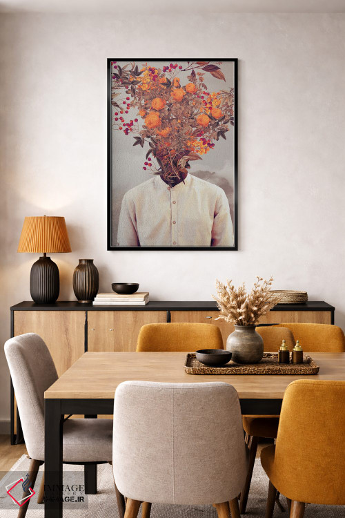 تابلو دکوراتیو "درخشان شکوفا شو" اثر فرانک موس - D5B