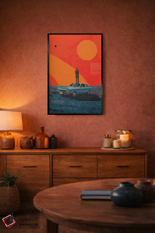 تابلو دکوراتیو "شکست به عنوان یک گزینه" اثر فرانک موس - D5B