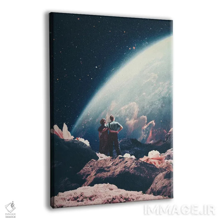 تابلو دکوراتیو "اغلب به اشتباه غایب تصور شده" اثر فرانک موس - نمای پرسپکتیو محصول