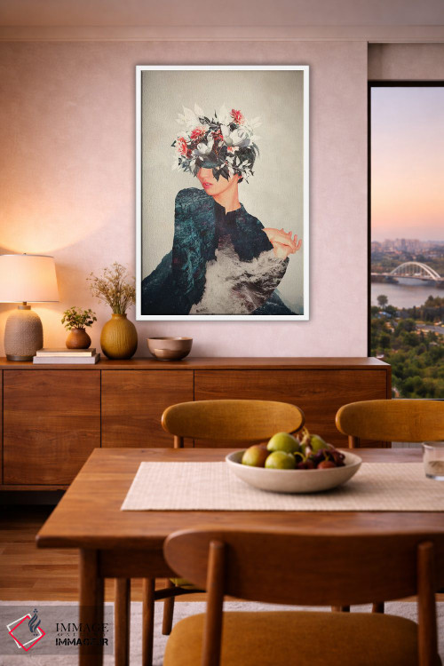 تابلو دکوراتیو "کومیکو " اثر فرانک موس - D6W