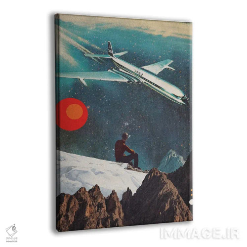 تابلو دکوراتیو "مسافر بازگشتی" اثر فرانک موس - نمای پرسپکتیو محصول