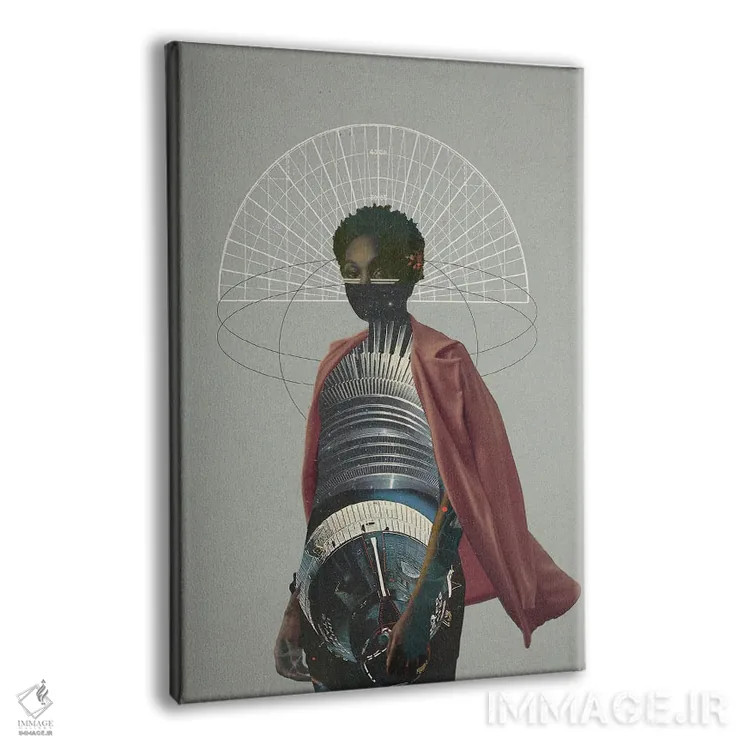 تابلو دکوراتیو "جنگجو" اثر فرانک موس - نمای پرسپکتیو محصول