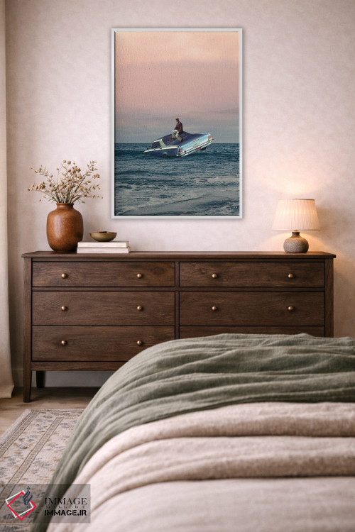 تابلو دکوراتیو "گرت تنها" اثر فرانک موس - D2W