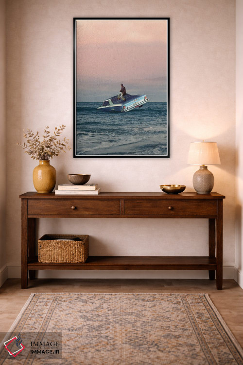 تابلو دکوراتیو "گرت تنها" اثر فرانک موس - D4B