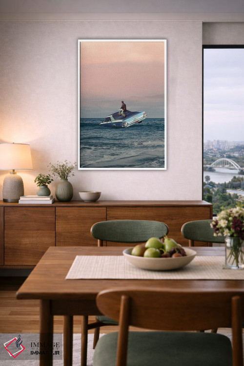 تابلو دکوراتیو "گرت تنها" اثر فرانک موس - D6W