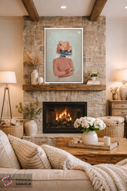 تابلو دکوراتیو "محال است تو را فراموش کنم" اثر فرانک موس - D1W