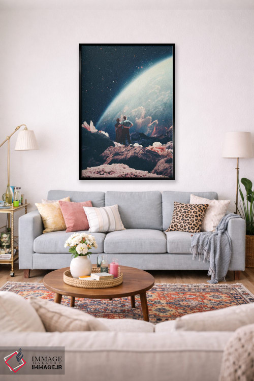 تابلو دکوراتیو "اغلب به اشتباه غایب تصور شده" اثر فرانک موس - D1B