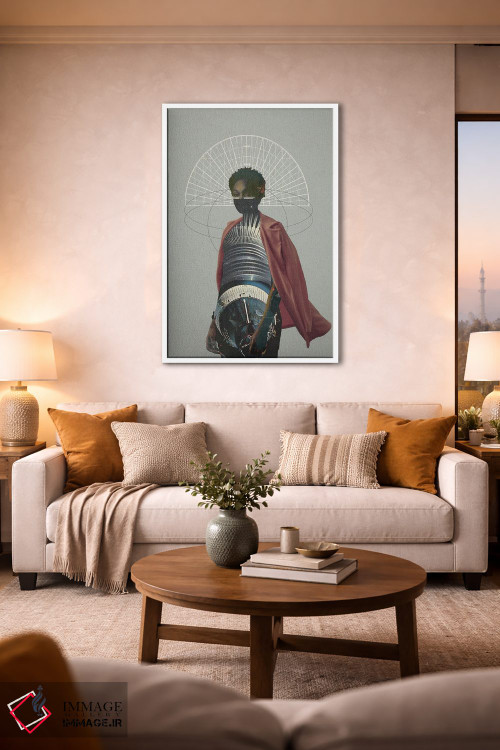 تابلو دکوراتیو "جنگجو" اثر فرانک موس - D1W