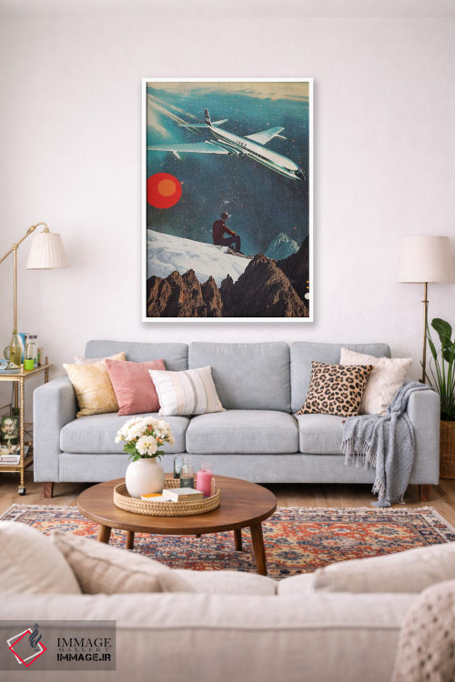 تابلو دکوراتیو "مسافر بازگشتی" اثر فرانک موس - D1W