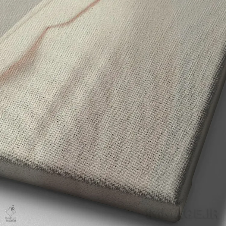 تابلو دکوراتیو "به خاطر تو عاشق پاییز شدم" اثر فرانک موس - نمای نزدیک بافت بوم