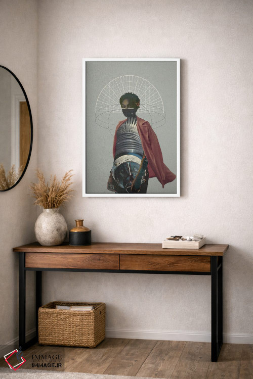 تابلو دکوراتیو "جنگجو" اثر فرانک موس - D3W