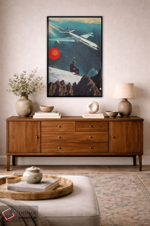 تابلو دکوراتیو "مسافر بازگشتی" اثر فرانک موس - D2B