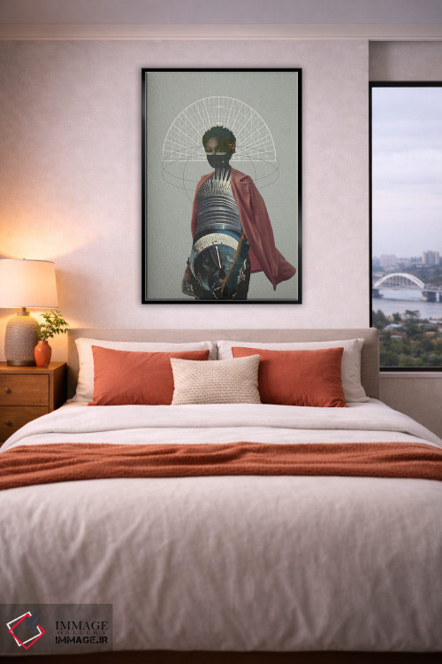 تابلو دکوراتیو "جنگجو" اثر فرانک موس - D5B