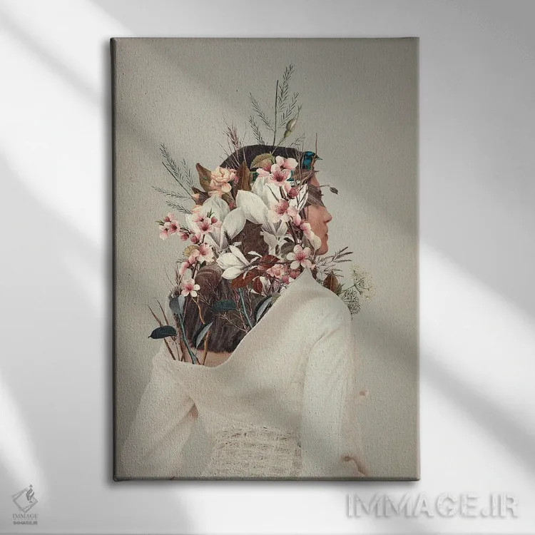 تابلو دکوراتیو "تو یک پاییز به من هدیه دادی" اثر فرانک موس - نمای روبهرو روی دیوار