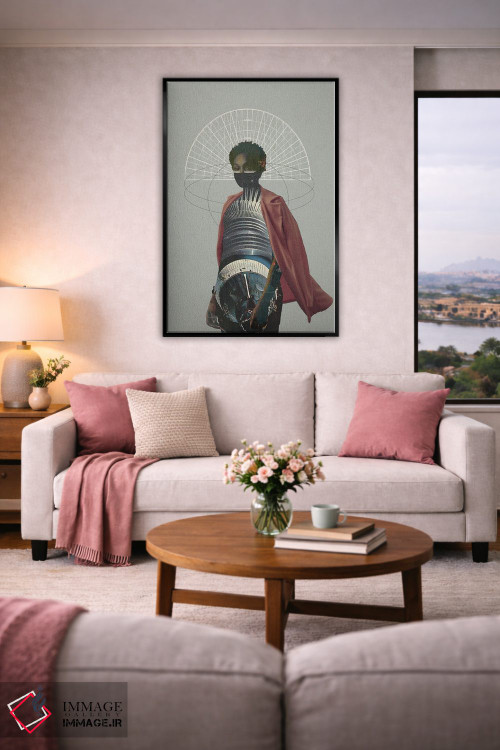 تابلو دکوراتیو "جنگجو" اثر فرانک موس - D4B