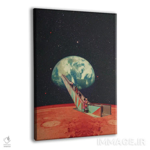 تابلو دکوراتیو "وقت رفتن به خانه است" اثر فرانک موس - نمای پرسپکتیو محصول