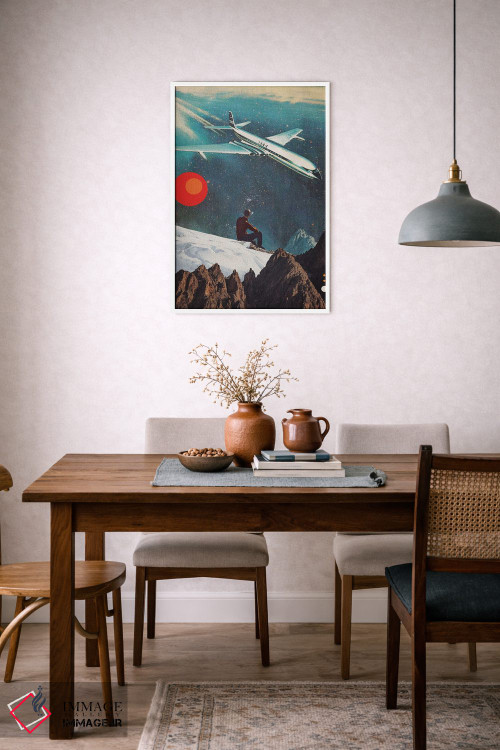 تابلو دکوراتیو "مسافر بازگشتی" اثر فرانک موس - D5W