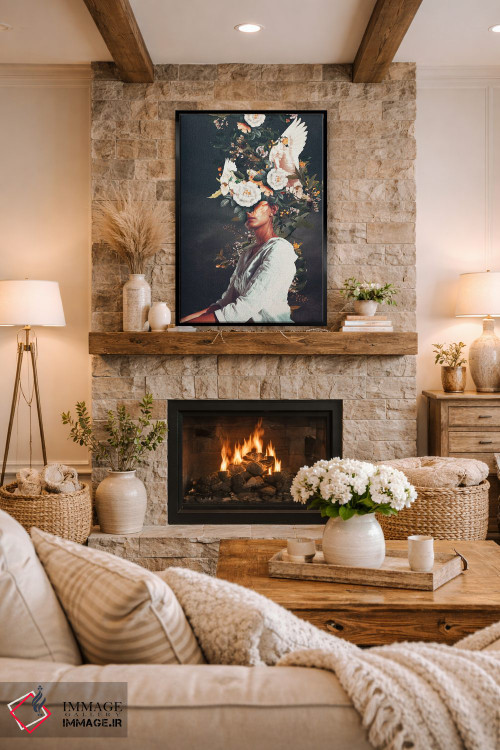 تابلو دکوراتیو "آخرین پرتره پنلوپه" اثر فرانک موس - D2B