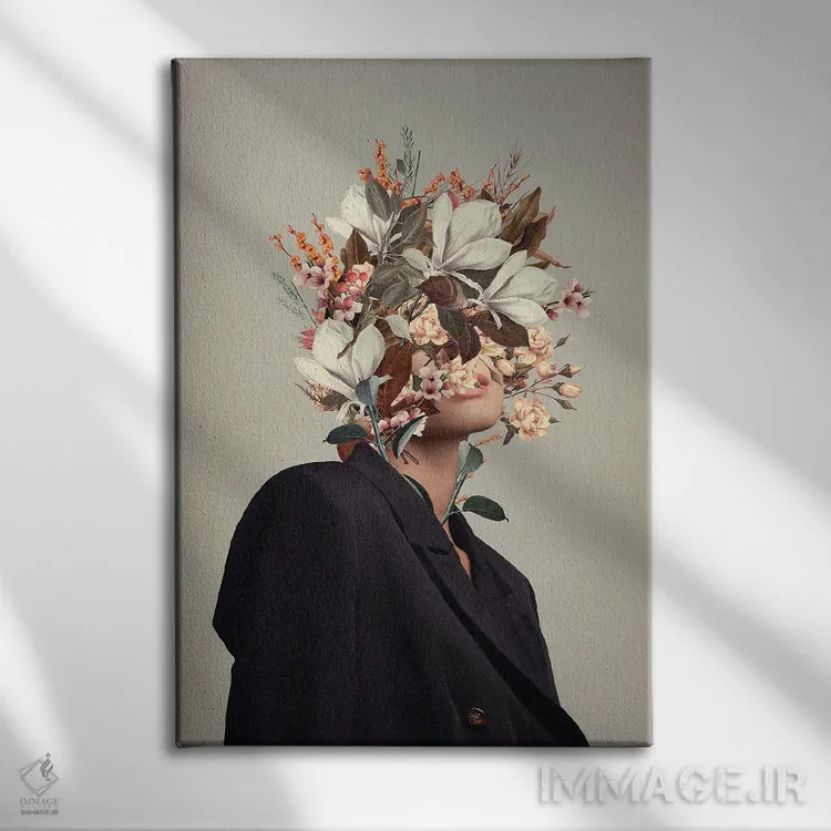 تابلو دکوراتیو "لحظات بی پایان، پاییزهای بی پایان" اثر فرانک موس - نمای روبهرو روی دیوار