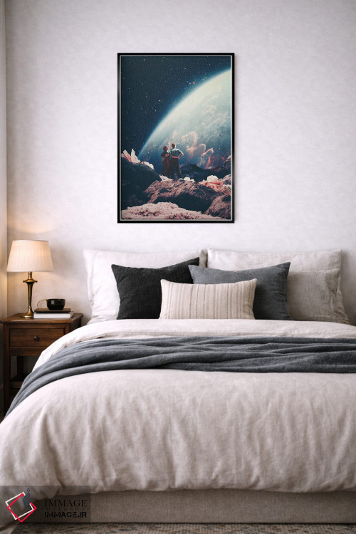 تابلو دکوراتیو "اغلب به اشتباه غایب تصور شده" اثر فرانک موس - D6B