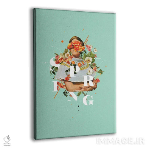 تابلو دکوراتیو "بهار" اثر فرانک موس - نمای پرسپکتیو محصول