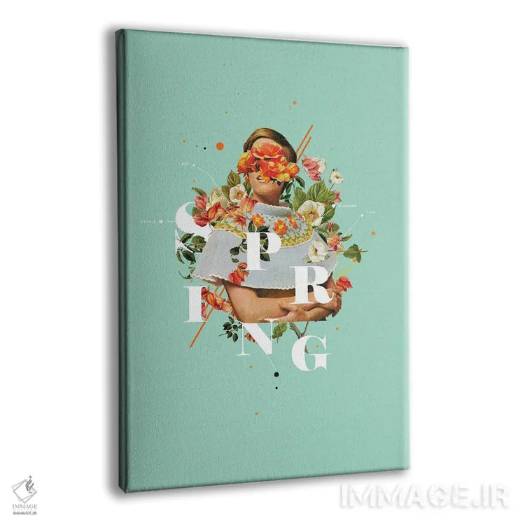 تابلو دکوراتیو "بهار" اثر فرانک موس - نمای پرسپکتیو محصول