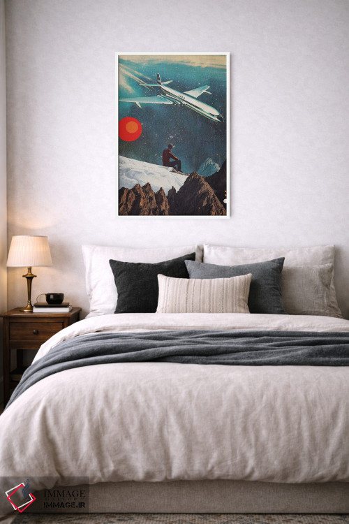 تابلو دکوراتیو "مسافر بازگشتی" اثر فرانک موس - D6W