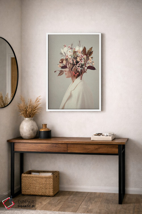 تابلو دکوراتیو "به خاطر تو عاشق پاییز شدم" اثر فرانک موس - D3W