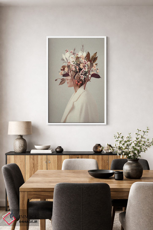 تابلو دکوراتیو "به خاطر تو عاشق پاییز شدم" اثر فرانک موس - D4W