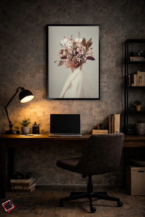 تابلو دکوراتیو "به خاطر تو عاشق پاییز شدم" اثر فرانک موس - D6B