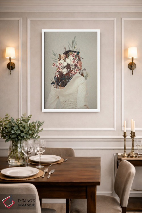 تابلو دکوراتیو "تو یک پاییز به من هدیه دادی" اثر فرانک موس - D1W