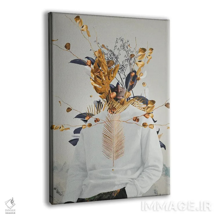 تابلو دکوراتیو "سکوت و سادگی" اثر فرانک موس - نمای پرسپکتیو محصول