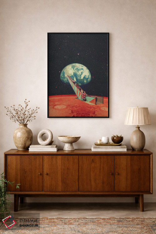 تابلو دکوراتیو "وقت رفتن به خانه است" اثر فرانک موس - D2B