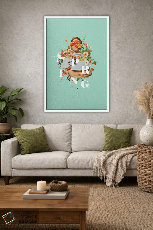 تابلو دکوراتیو "بهار" اثر فرانک موس - D1W