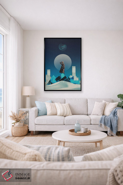 تابلو دکوراتیو "ملکه پادشاهان" اثر فرانک موس - D3B