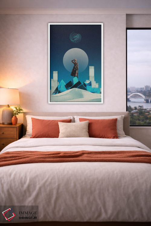 تابلو دکوراتیو "ملکه پادشاهان" اثر فرانک موس - D4W