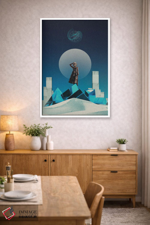 تابلو دکوراتیو "ملکه پادشاهان" اثر فرانک موس - D5W