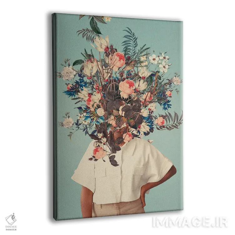 تابلو دکوراتیو "خدا را شکر بهار است" اثر فرانک موس - نمای پرسپکتیو محصول