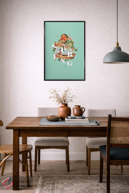 تابلو دکوراتیو "بهار" اثر فرانک موس - D6B