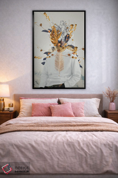 تابلو دکوراتیو "سکوت و سادگی" اثر فرانک موس - D1B