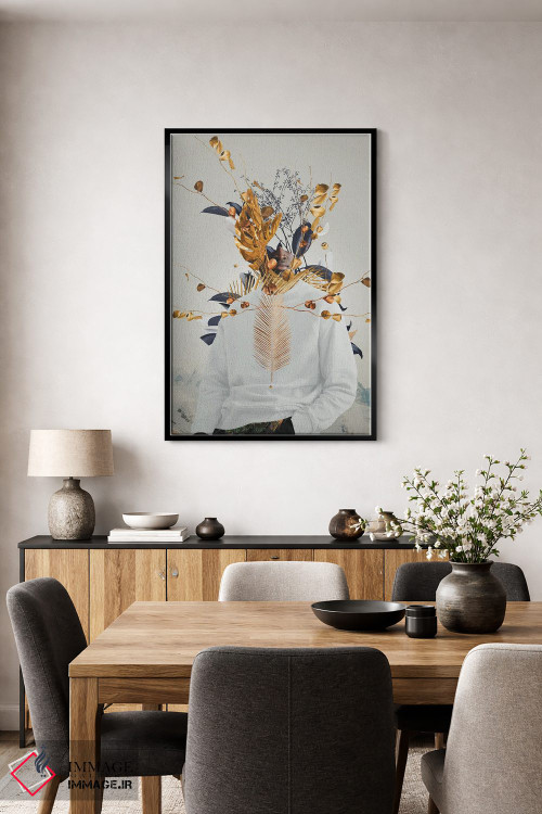 تابلو دکوراتیو "سکوت و سادگی" اثر فرانک موس - D3B